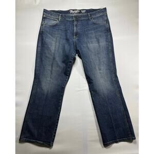 Wrangler Retro Men's Relaxed Bootcut Blue Denim Jeans - Size 40x32 (42x32)